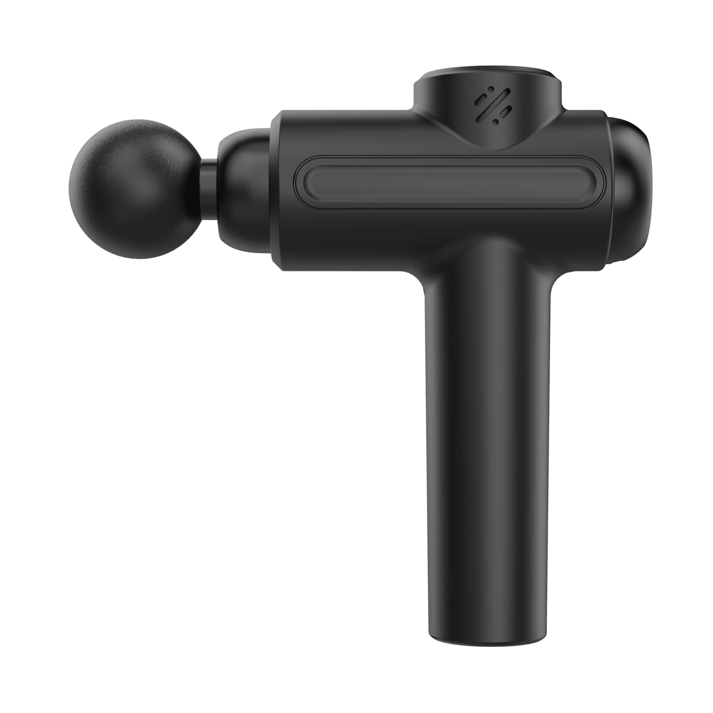 Massage Gun, Deep Tissue Back Massage for Athletes for Pain Relief, Percussion Massager with 4 Massages Heads & Silent Brush Motor, Black