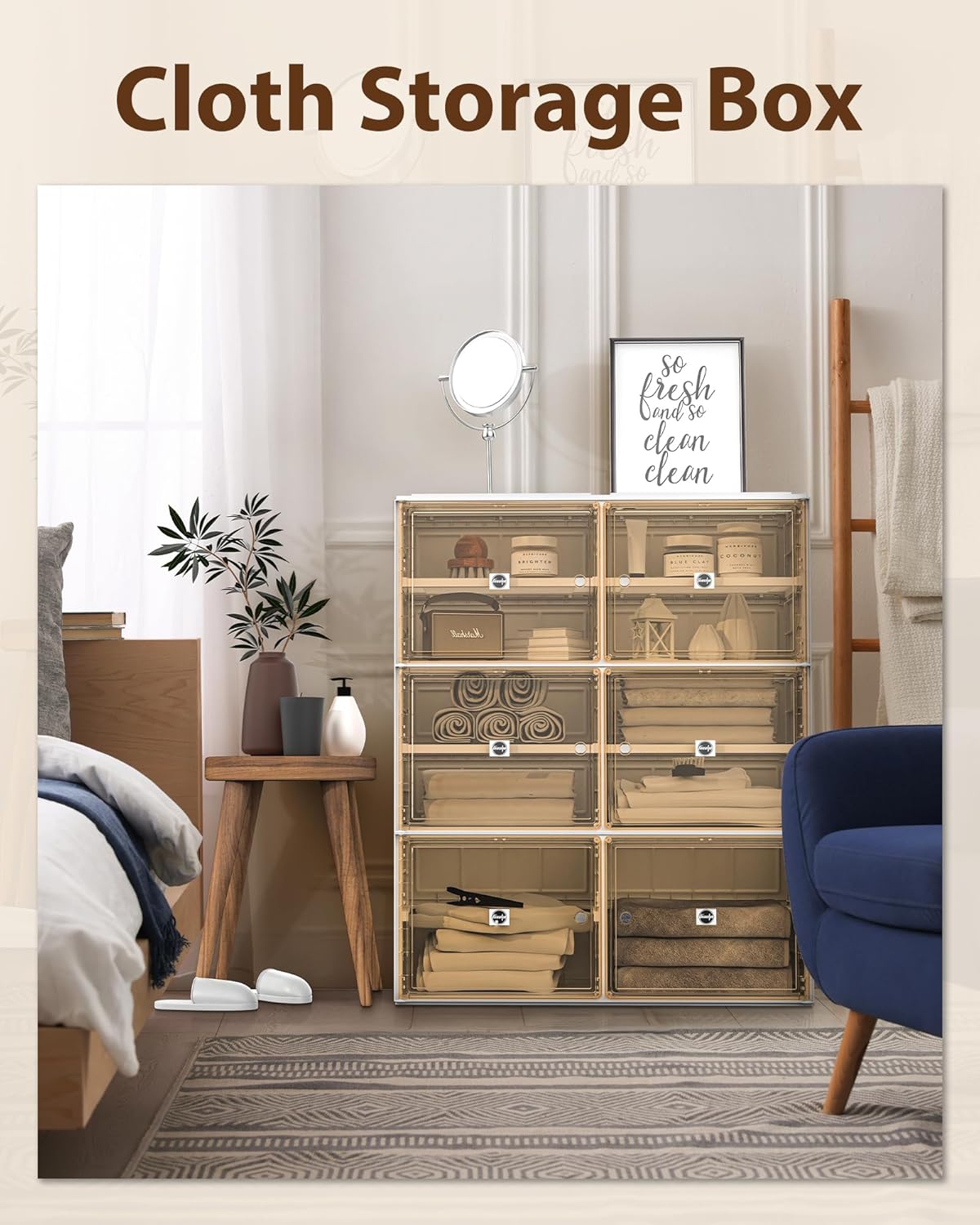 Foldable Shoe Rack Organizer for Closet Plastic Collapsible Shoe Shelf for front door entrance Stackable Clear Folding Shoes Storage Boxes Tall Shoe Cabinet with Lids 5 Tiers 20 Paris.