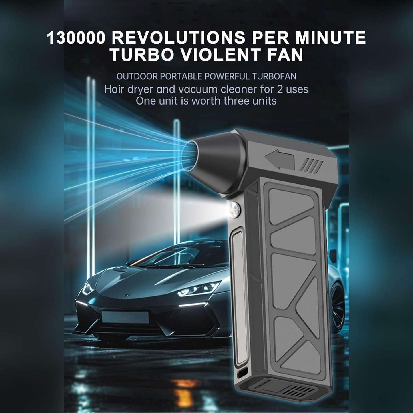 Violent Fan Violent Hair Dryer High Speed Brushless Motor Bypass