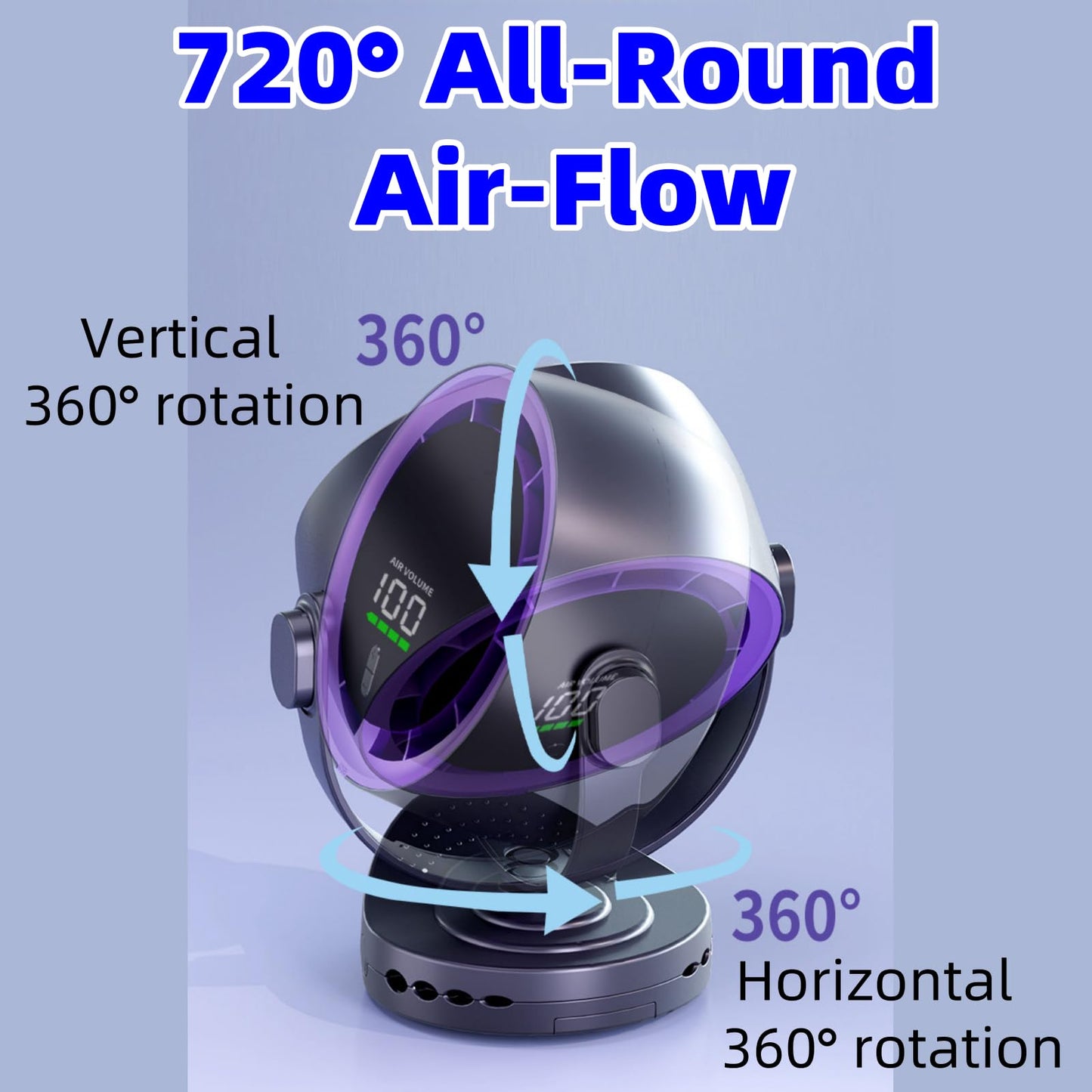 Desk Fans for Home, Quiet Table Fan Air Circulator Fans for Whole Room, 90°+70° Oscillating Dorm Fan with Remote, 3 Speeds, Desktop Fan for Home, Dorm