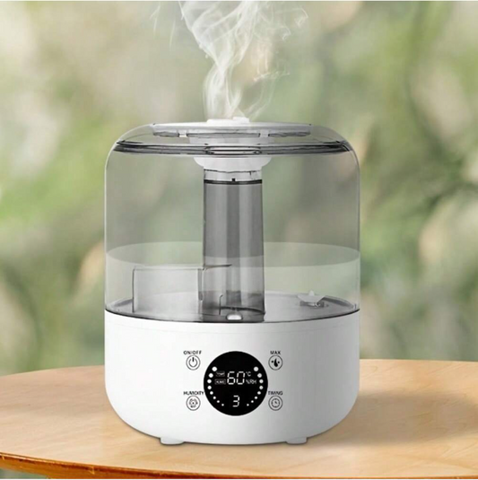 Top Fill Humidifiers for Bedroom, 2.5L Tank for Large Room, Easy to Fill & Clean, 28dB Quiet Cool Mist Air Humidifier for Home Baby Nursery & Plants, Auto Shut-off and BPA-Free for Safety, 25H