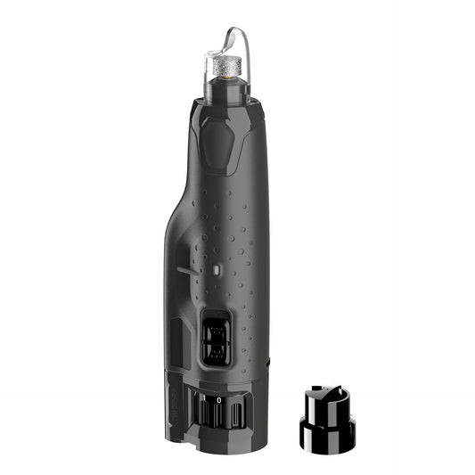 Dog Nail Grinder with 6-Speed, 2 Led Lights, Rechargeable Electric 3-Piece for Dogs and Cats