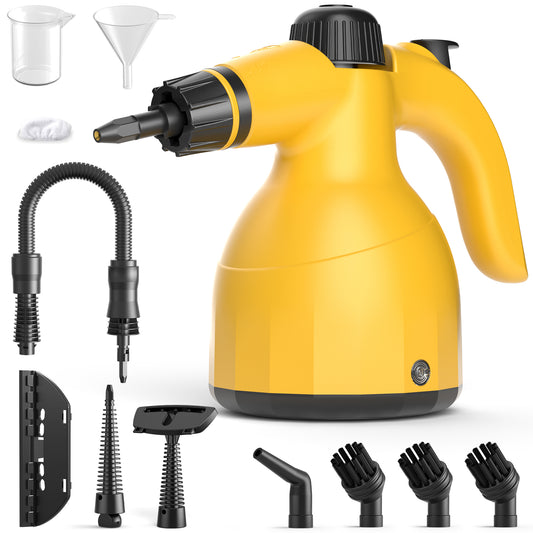 Steam Cleaner, Aspiron Upgrade Steamer for Carpet and Upholstery, Floors, Tiles, Car
