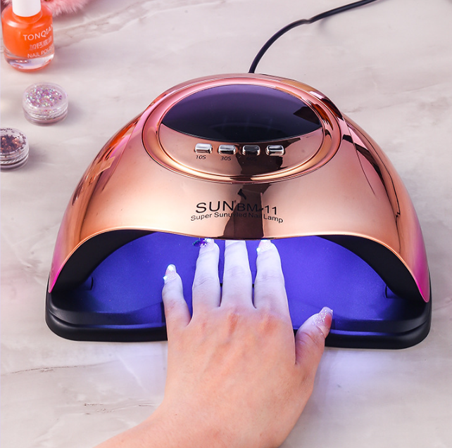 IDFINE UV Nail Led Lamp, 280W UV Light for Gel Nails with 66 Lamp Beads Nail Lamps 4 Timer Setting & Auto Sensor, Professional UV Led Light Nail Dryer for Curing Gel Polish UV Lamp for Salon Home